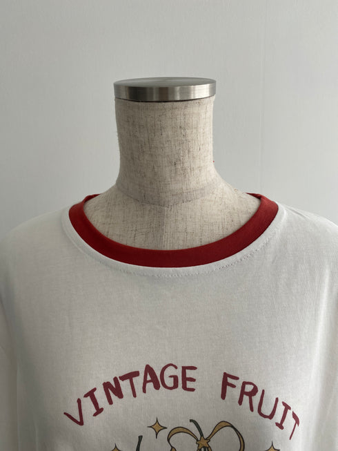fruit ringer tee | SL2242663 | アイボリー