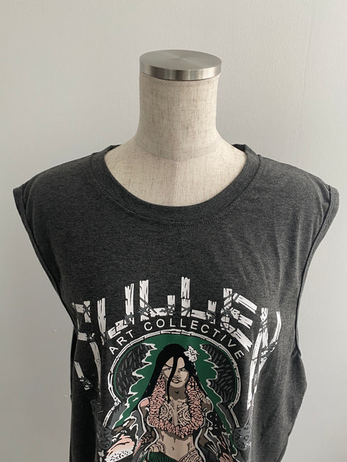 メンズライクノースリーブトップス | GR2242521 | グレー