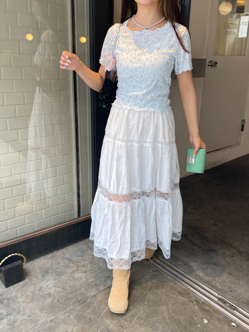 flower tee | SL2242639 | ブルー