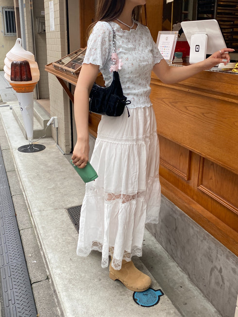 flower tee | SL2242639 | ブルー