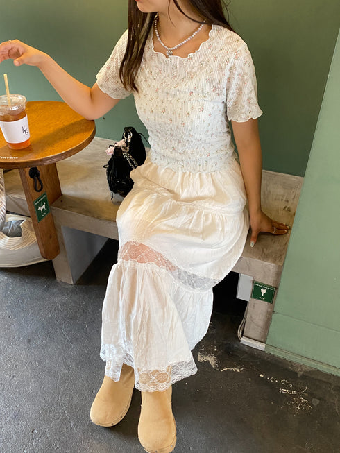 flower tee | SL2242639 | ブルー