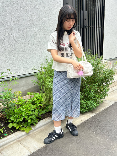 dog print tee | SL2242636 | ライトグレー