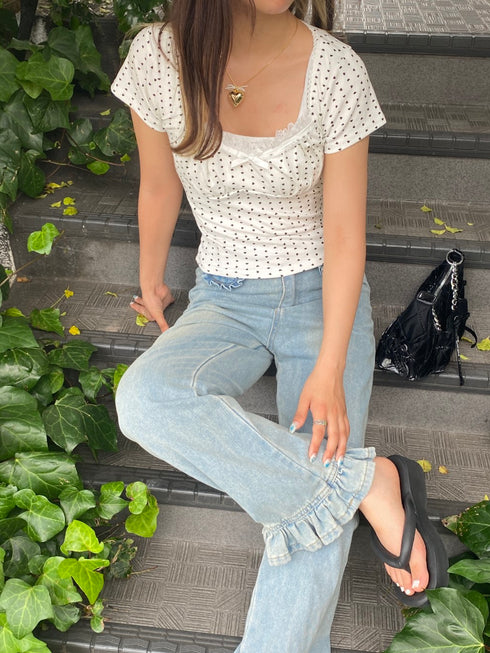 フリルデニム | SL2242671 | ブルー