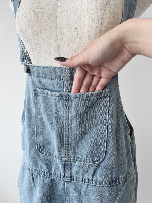 デニムミニサロペット | CH2242829 | ライトブルー