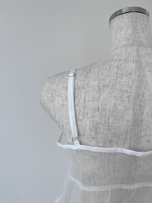 レースティアードチュニック | GR2242536 | ホワイト