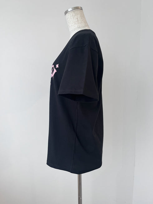 バタフライデザインTシャツ | GR2242531 | ブラック