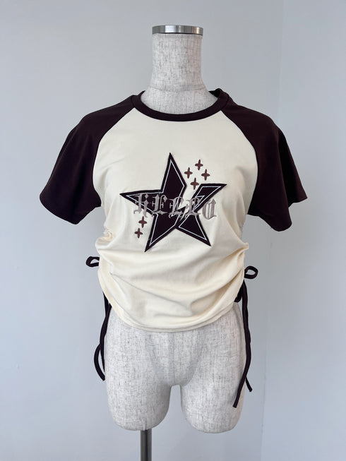 サイドギャザーラグランTシャツ | GR2242532 | アイボリー