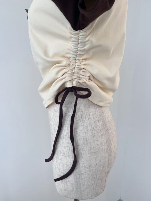 サイドギャザーラグランTシャツ | GR2242532 | アイボリー