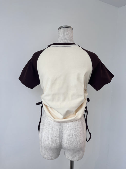 サイドギャザーラグランTシャツ | GR2242532 | アイボリー