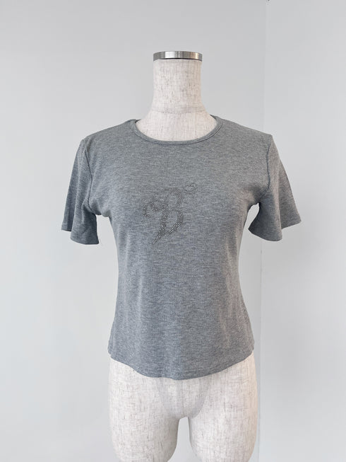 バッグウィングデザインTシャツ | GR2242533 | グレー