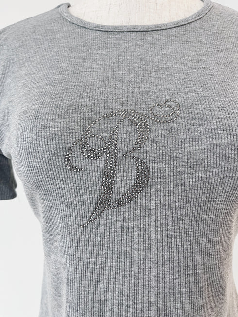 バッグウィングデザインTシャツ | GR2242533 | グレー