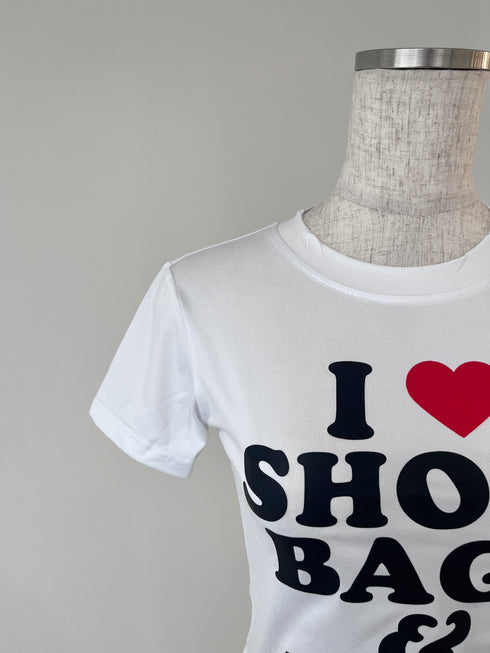 ロゴクロップドTシャツ | LE2242926 | ホワイト