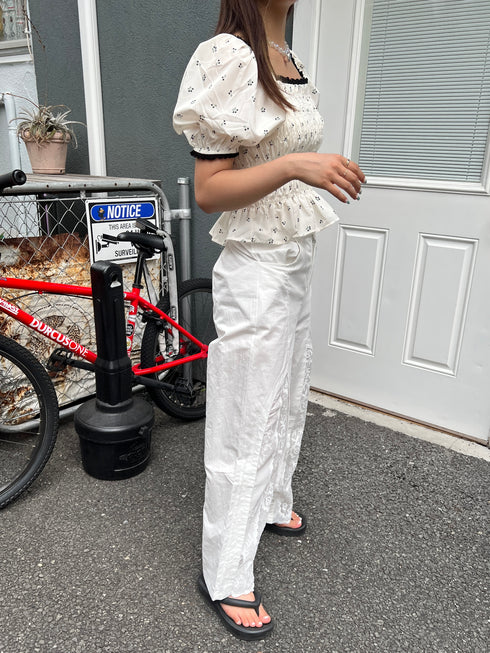 cherry square tops | SL2242659 | ブラック