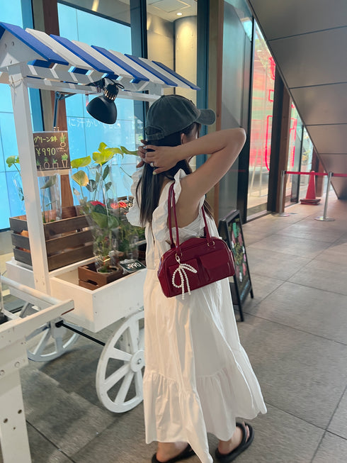 ダブルポケットボストンバッグ | SL1243601 | レッド