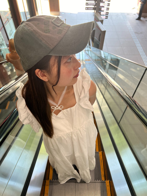 パールリボンレースネックレス | SL4242602 | ホワイト