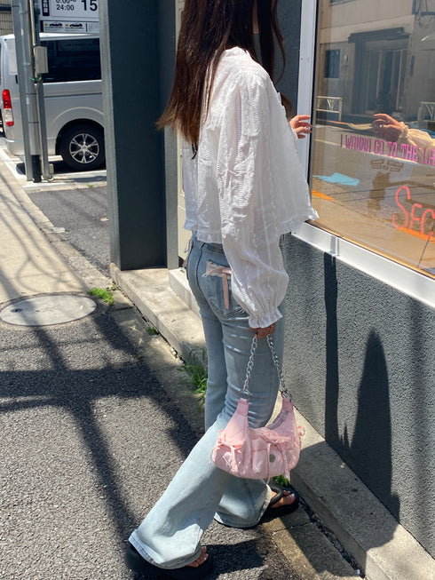 fancy frill cardigan | SL2243606 | ホワイト