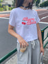チェリークロップドTシャツ | SL2242678 | ホワイト