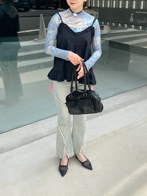 マーブルシアートップス | SL2243605 | ブルー