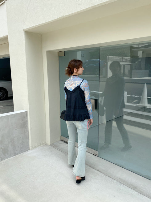 マーブルシアートップス | SL2243605 | ブルー