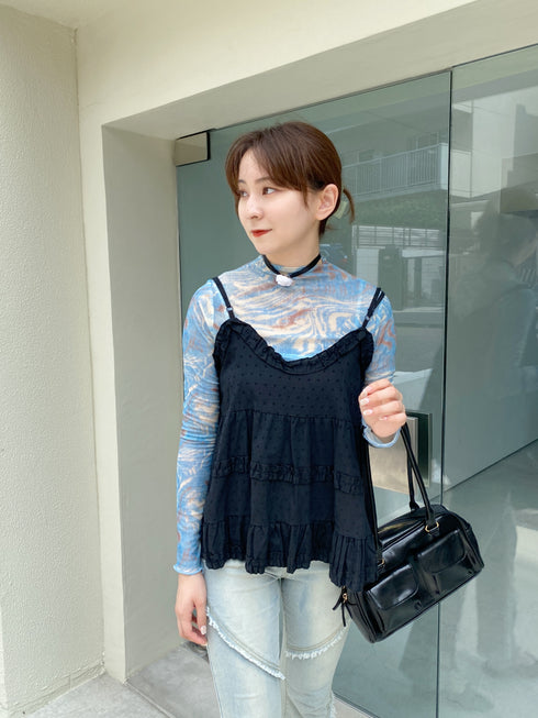 マーブルシアートップス | SL2243605 | ブルー