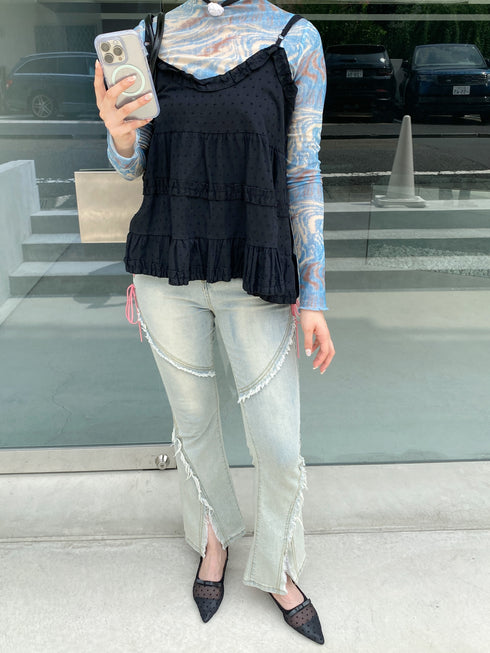 マーブルシアートップス | SL2243605 | ブルー