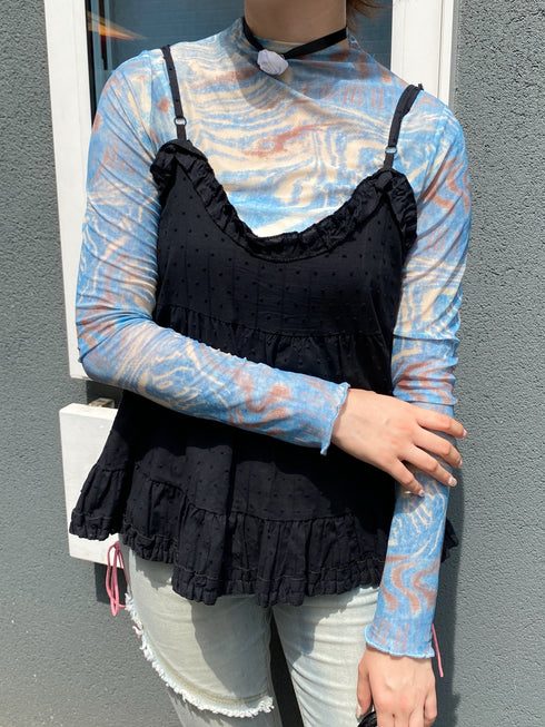 マーブルシアートップス | SL2243605 | ブルー