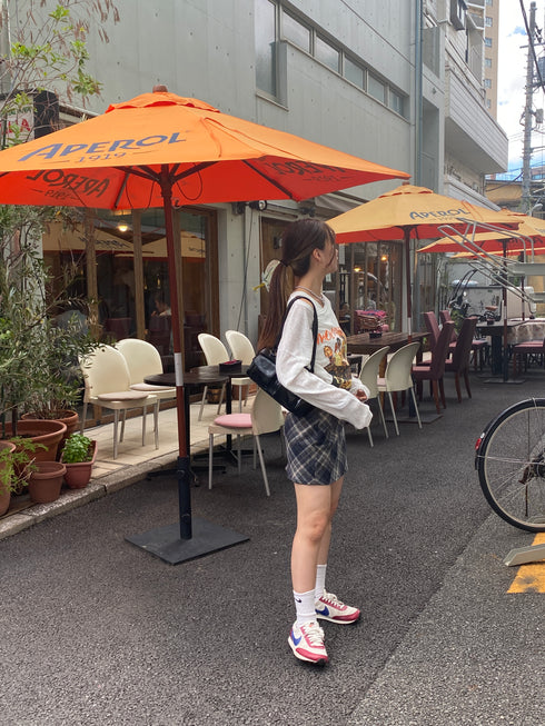 チェック台形スカート | SL2243623 | ネイビー