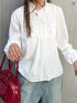 キーネックフリルブラウス | SL2243617 | ホワイト