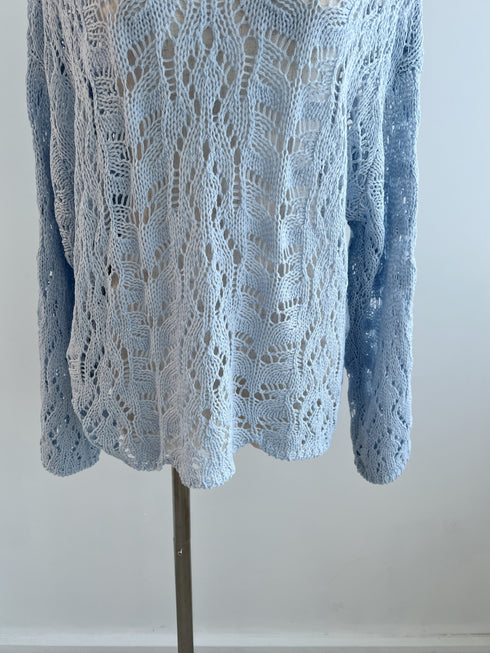 クロシェルーズニット | LI2243002 | ブルー