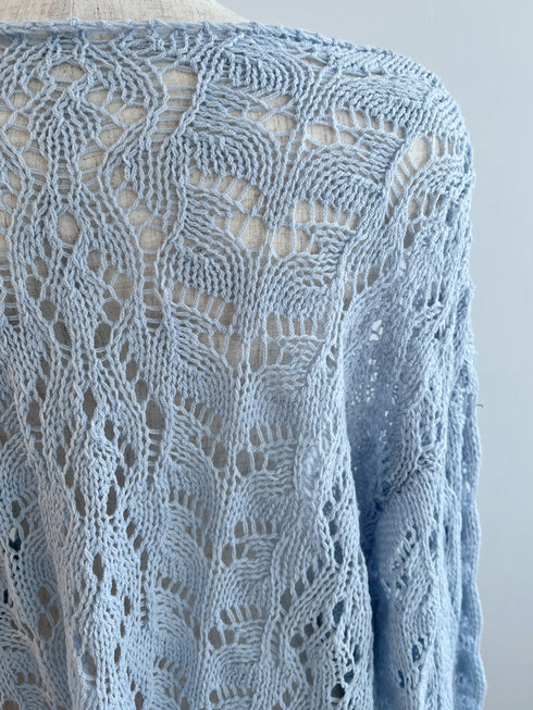 クロシェルーズニット | LI2243002 | ブルー