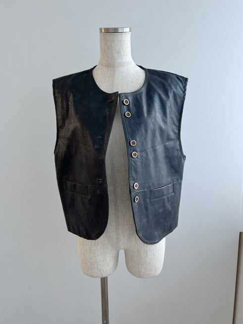 ベーシックジレベスト | SL2243644 | ブラウン