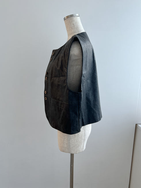 ベーシックジレベスト | SL2243644 | ブラック