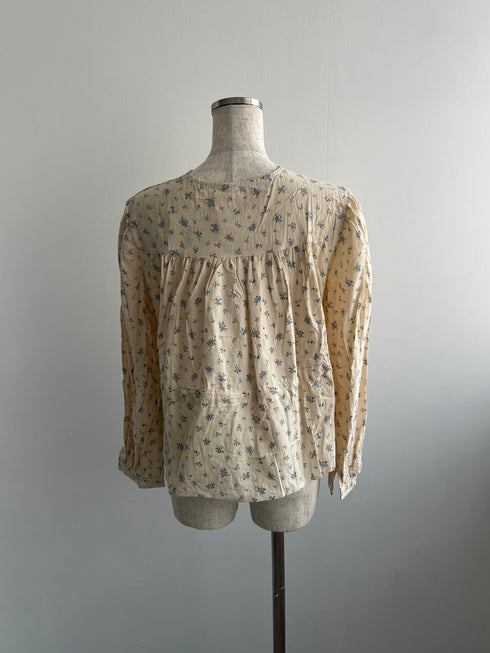 vintage pastel flower tops | SL2243667 | ブルー