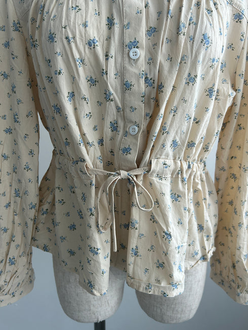 vintage pastel flower tops | SL2243667 | ブルー