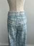 レースリボン付きチェックパンツ | SL2243634 | ブルー