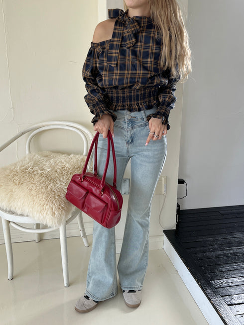 ダブルポケットボストンバッグ | SL1243601 | レッド