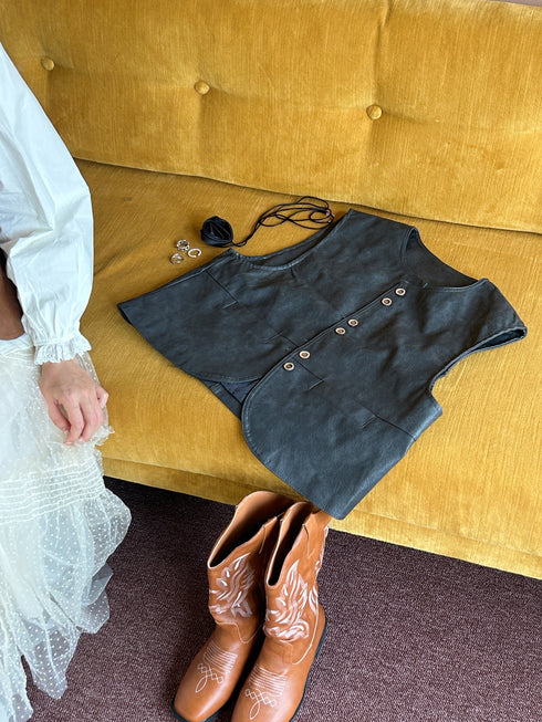 ベーシックジレベスト | SL2243644 | ブラック