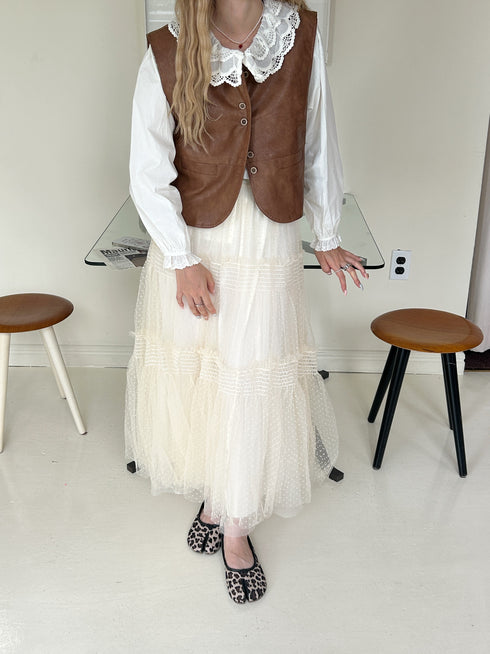 ベーシックジレベスト | SL2243644 | ブラウン