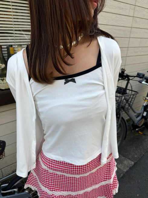ribbon simple ensemble | SL2243688 | ホワイト