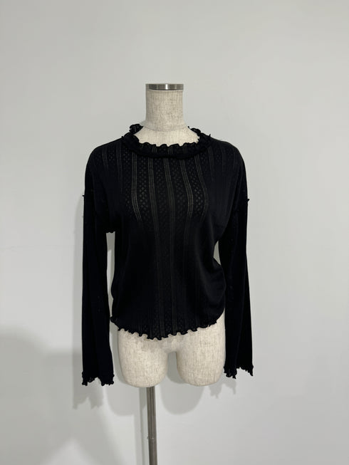 メロウフリルロンT | SL2243637 | ブラック