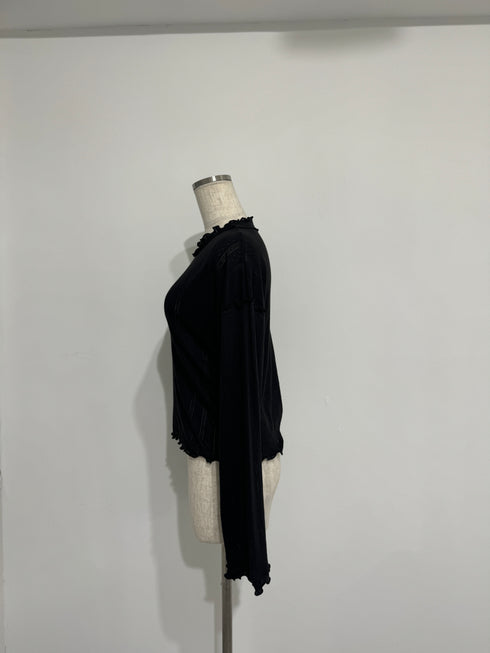 メロウフリルロンT | SL2243637 | ブラック