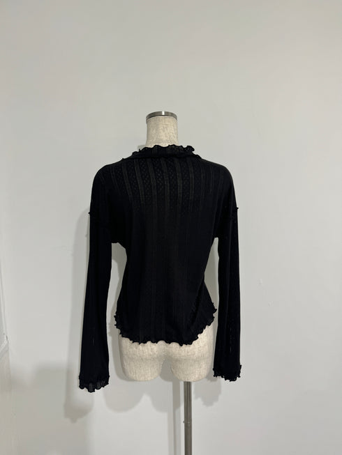 メロウフリルロンT | SL2243637 | ブラック