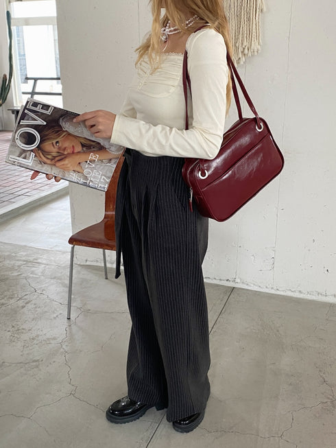 スクールガールボストンバッグ | SL1244601 | レッド