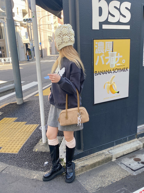 裏起毛リボンレーススウェット | SL2244615 | ネイビー