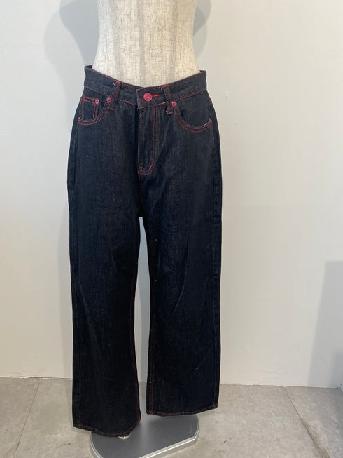 ハート刺繍デニム | GR2244508 | ブラック