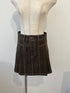 ステッチプリーツミニスカート | GR2244513 | ブラウン
