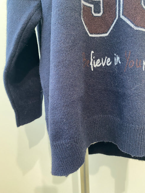 レースナンバリングニット | GR2244512 | グレー