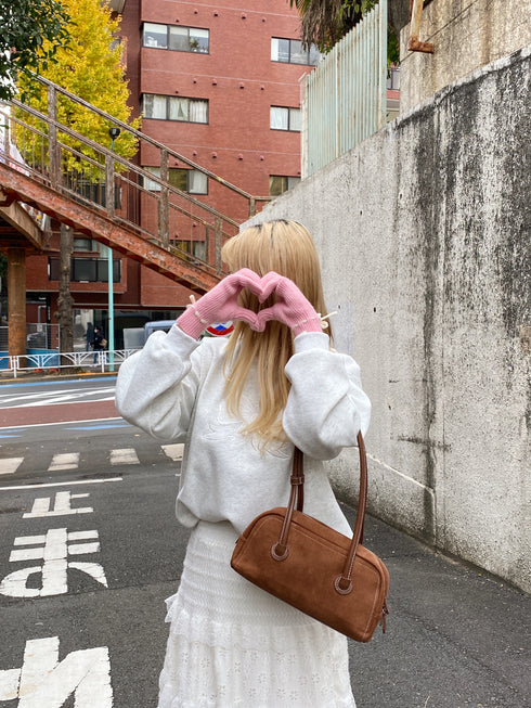 裏起毛リボンレーススウェット | SL2244615 | ライトグレー