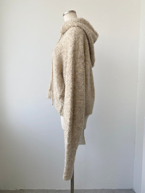 フーディーモヘアニット | SL2244643 | アイボリー