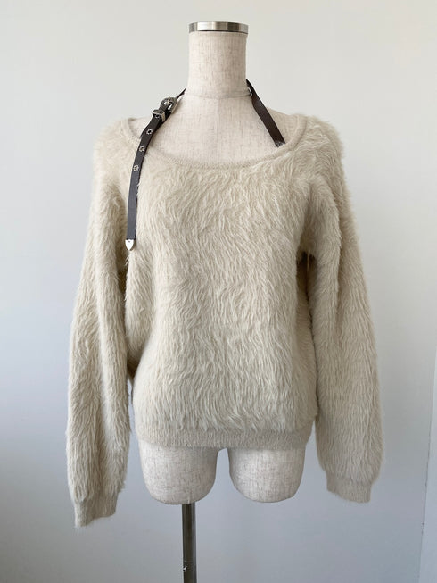 ストラップヴィンテージシャギーニット | SL2244658 | ブラウン